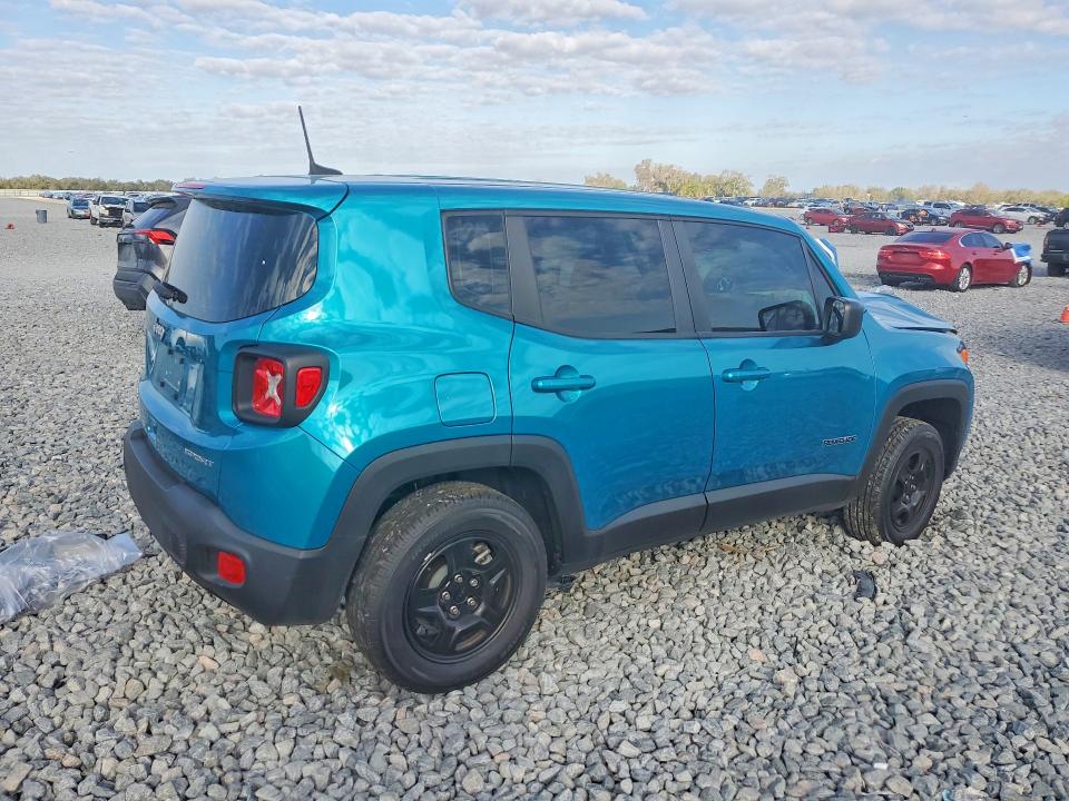 2022 Jeep Renegade მანქანა იყიდება აუქციონზე, vin: ZACNJDA19NPN99996, აუქციონის ნომერი: 78824435