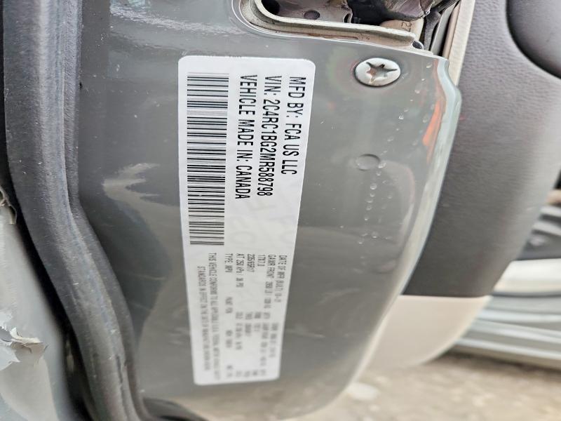 76127325 :رقم المزاد ، 2C4RC1BG2MR588798 vin ، 2021 Chrysler Pacifica مزاد بيع