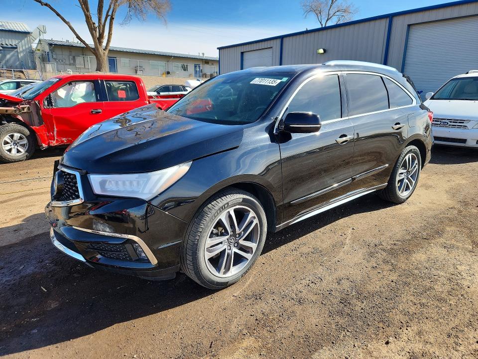 77011135 :رقم المزاد ، 5J8YD4H80JL006231 vin ، 2018 Acura Mdx مزاد بيع
