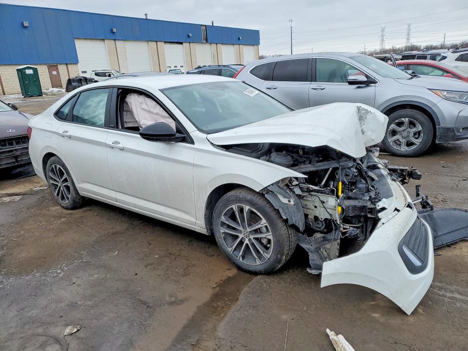 76884695 :رقم المزاد ، 3VWBM7BU1PM025208 vin ، 2023 Volkswagen Jetta مزاد بيع