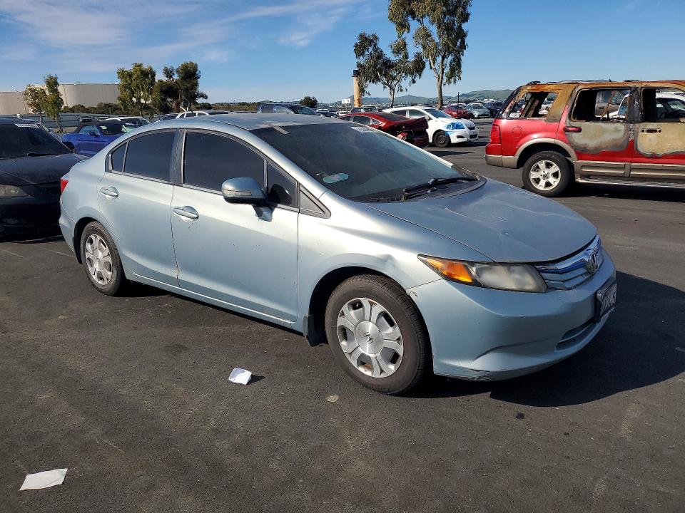 Продаж на аукціоні авто 2012 Honda Civic, vin: JHMFB4F28CS001067, номер лоту: 76520665