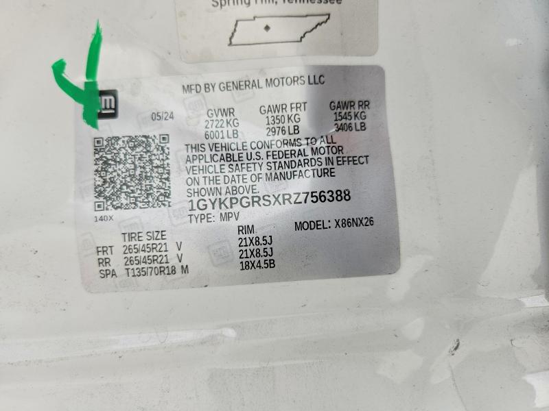 Aukcja sprzedaży 2024 Cadillac Xt6, vin: 1GYKPGRSXRZ756388, numer aukcji: 79055255