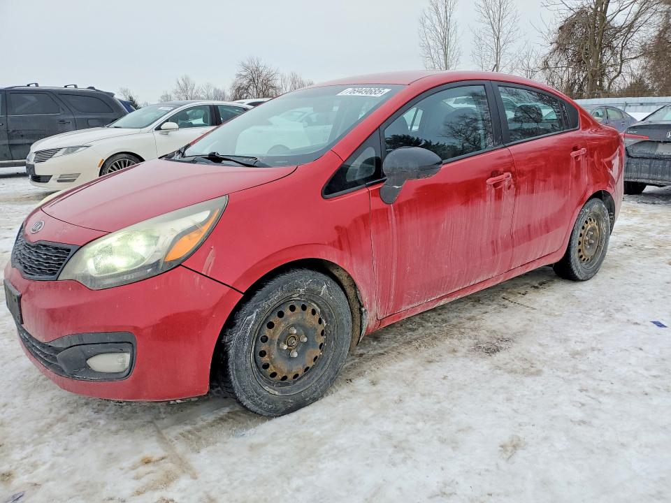2013 Kia Rio Lx მანქანა იყიდება აუქციონზე, vin: KNADM4A30D6121830, აუქციონის ნომერი: 76949685