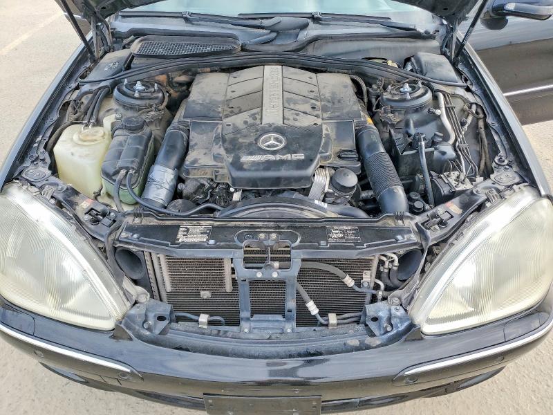 2001 Mercedes-benz S მანქანა იყიდება აუქციონზე, vin: WDBNG73J81A201282, აუქციონის ნომერი: 76631775