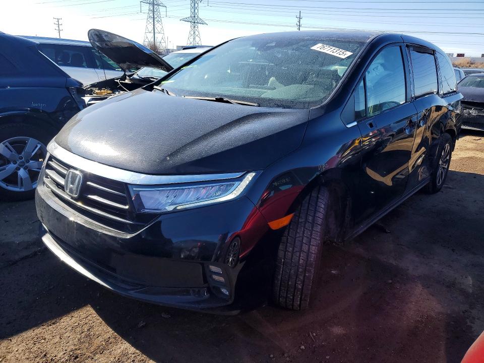 Продажа на аукционе авто 2024 Honda Odyssey, vin: 5FNRL6H68RB050279, номер лота: 76711315