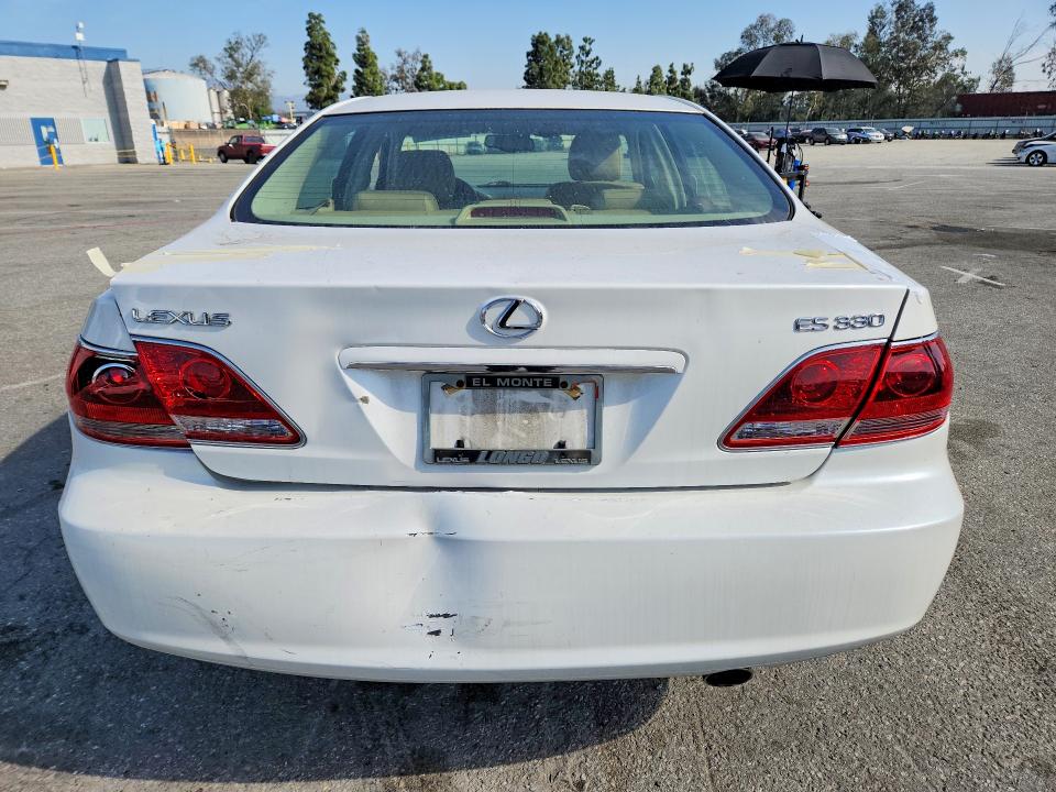 2005 Lexus Es330 მანქანა იყიდება აუქციონზე, vin: JTHBA30G955124782, აუქციონის ნომერი: 76123615