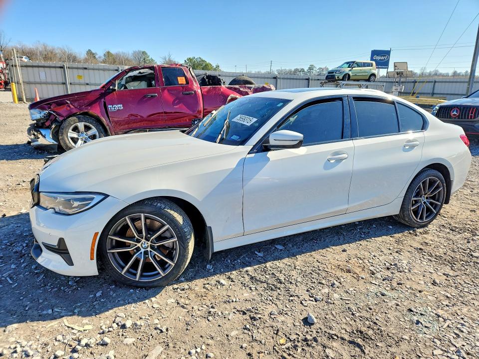 2022 Bmw 330i მანქანა იყიდება აუქციონზე, vin: 3MW5R1J00N8C52924, აუქციონის ნომერი: 75699315