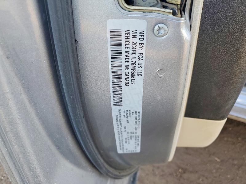 Aukcja sprzedaży 2021 Chrysler Pacifica, vin: 2C4RC1L76MR586129, numer aukcji: 72279345