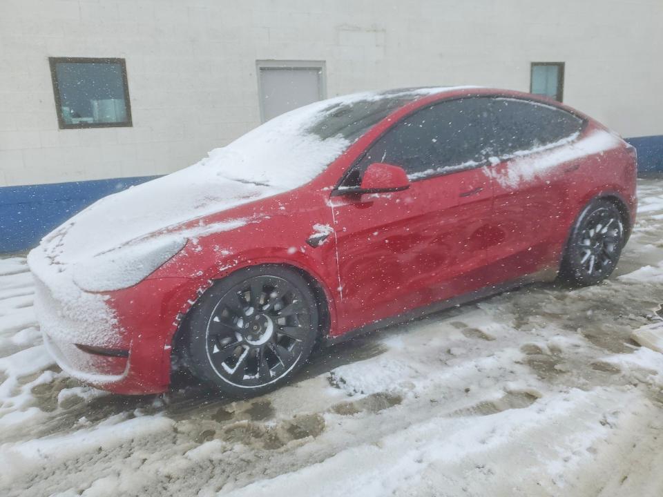 2017 Tesla Model Y მანქანა იყიდება აუქციონზე, vin: 7SAYGAEE0SF304221, აუქციონის ნომერი: 77527095