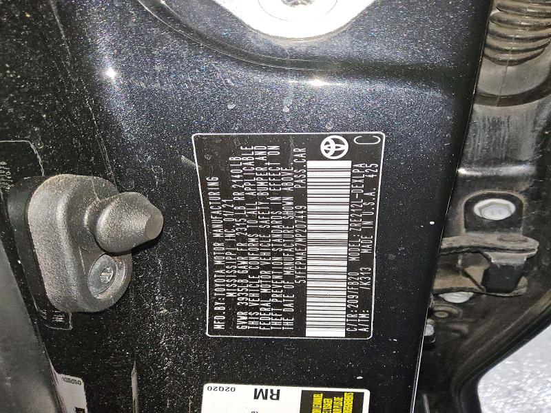 78675705 :رقم المزاد ، 5YFEPMAE7MP207449 vin ، 2021 Toyota Corolla مزاد بيع