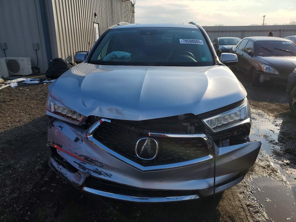 78598885 :رقم المزاد ، 5J8YD4H3XKL025987 vin ، 2019 Acura Mdx مزاد بيع