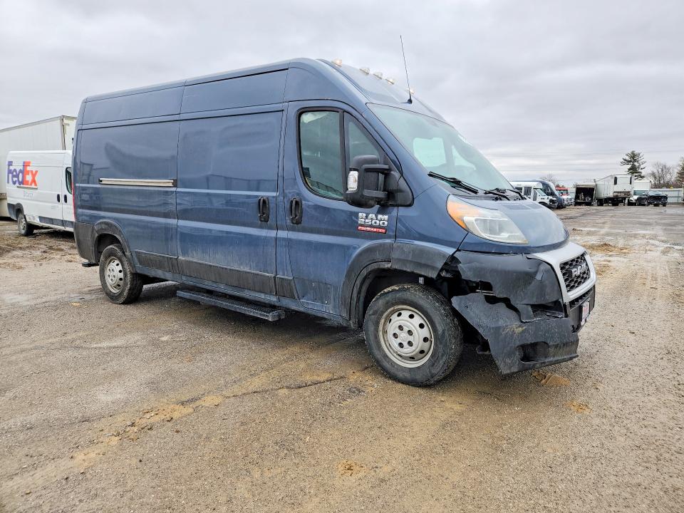 78160775 :رقم المزاد ، 3C6TRVDG4KE519092 vin ، 2019 Ram Promaster 2500 مزاد بيع