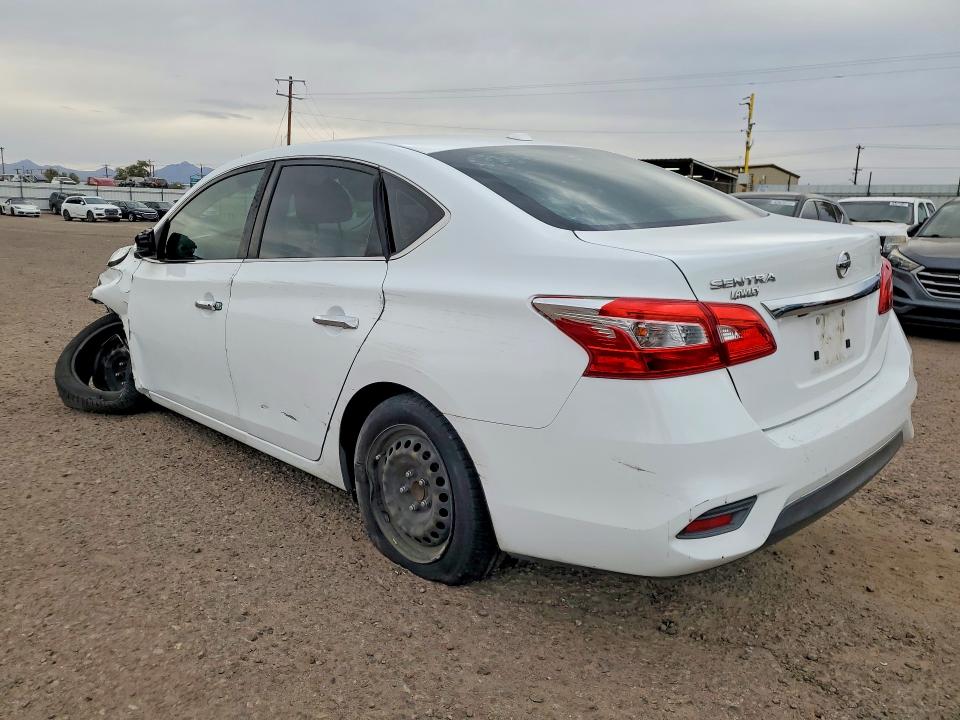 2017 Nissan Sentra მანქანა იყიდება აუქციონზე, vin: 3N1AB7AP5HY401566, აუქციონის ნომერი: 75063165