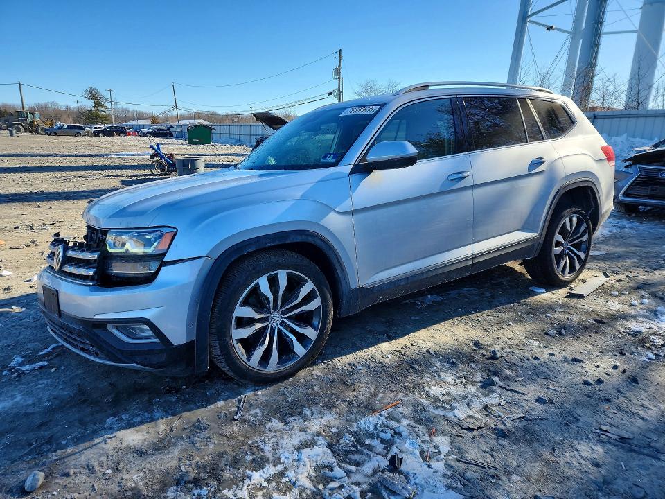 76600635 :رقم المزاد ، 1V2NR2CA9KC573507 vin ، 2019 Volkswagen Atlas Sel مزاد بيع