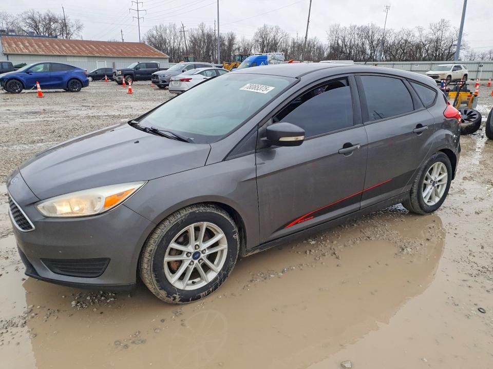 2015 Ford Focus Se მანქანა იყიდება აუქციონზე, vin: 1FADP3K21FL245383, აუქციონის ნომერი: 78085375