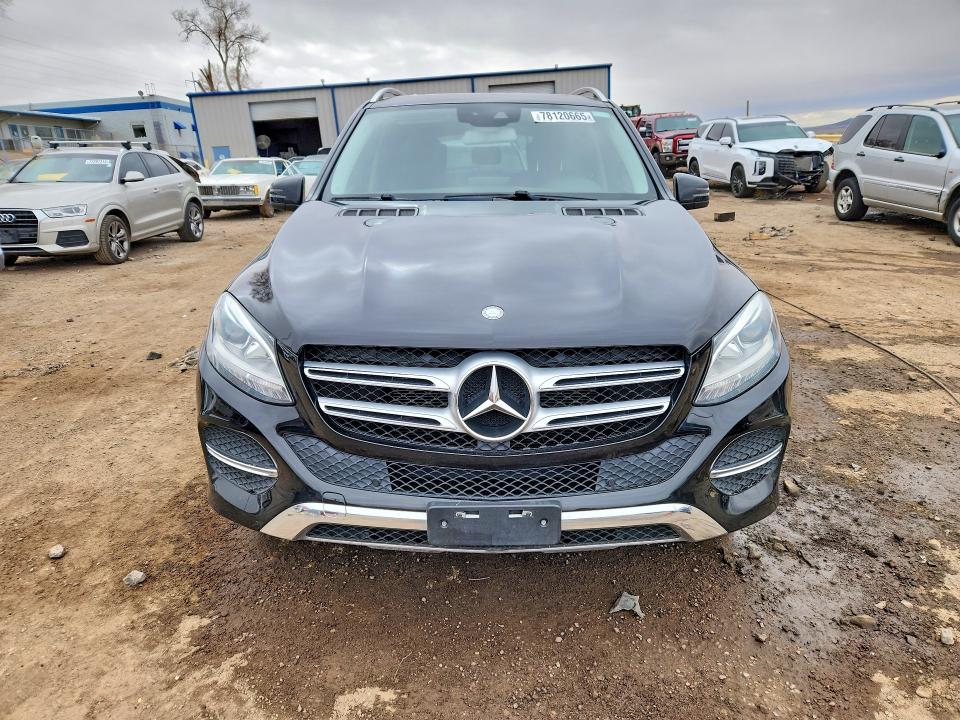 78120665 :رقم المزاد ، 4JGDA5JB7GA643716 vin ، 2016 Mercedes-benz Gle مزاد بيع