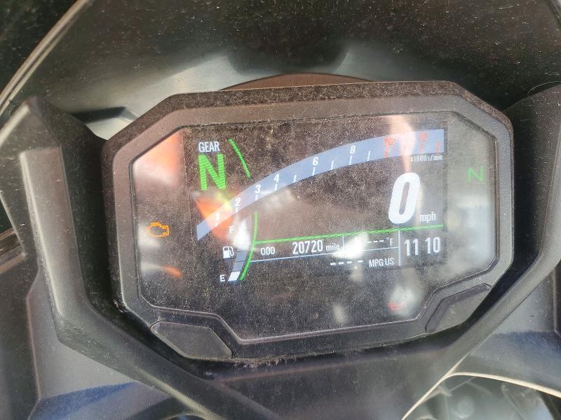 2022 Kawasaki Ex650 მანქანა იყიდება აუქციონზე, vin: ML5EXEN10NDA49485, აუქციონის ნომერი: 78663095