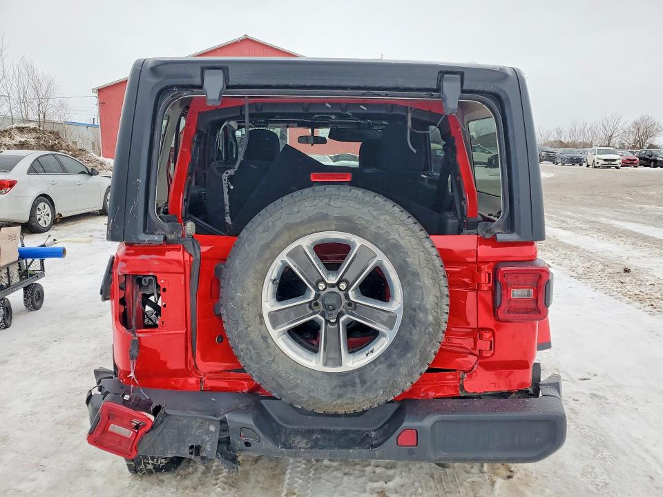 Auction sale of the 2020 Jeep Wrangler Unlimited, vin: 1C4HJXEG6LW129828, lot number: 77003345