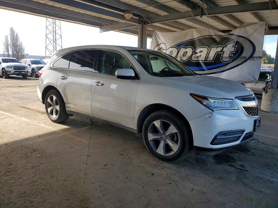 79287755 :رقم المزاد ، 5FRYD3H24GB021328 vin ، 2016 Acura Mdx مزاد بيع