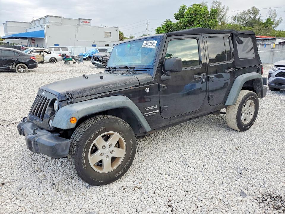 Продаж на аукціоні авто 2018 Jeep Wrangler Unlimited, vin: 1C4BJWDG9JL804927, номер лоту: 76481195