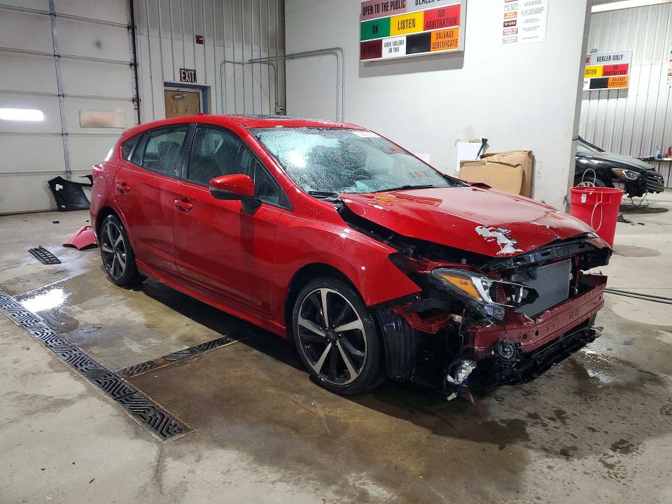 Продаж на аукціоні авто 2022 Subaru Impreza, vin: 4S3GTAM60N3714436, номер лоту: 76603385