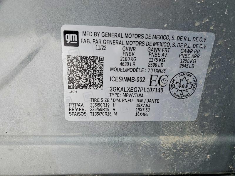 Продажа на аукционе авто 2023 Gmc Terrain, vin: 3GKALXEG7PL107140, номер лота: 77136385
