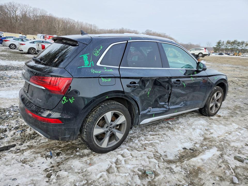 2022 Audi Q5 მანქანა იყიდება აუქციონზე, vin: WA1BBAFY7N2120521, აუქციონის ნომერი: 74505675