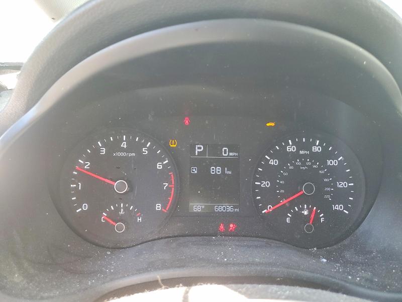 76359525 :رقم المزاد ، 3KPA24AD2LE343833 vin ، 2020 Kia Rio مزاد بيع