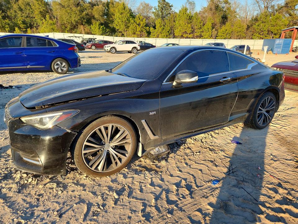75582135 :رقم المزاد ، JN1EV7EL8JM391897 vin ، 2018 Infiniti Q60 مزاد بيع
