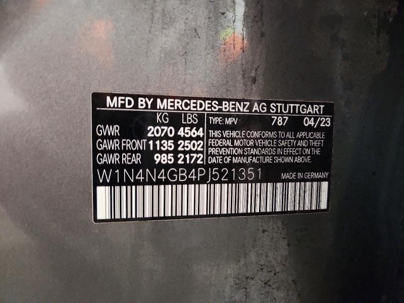 Aukcja sprzedaży 2023 Mercedes-benz Gla, vin: W1N4N4GB4PJ521351, numer aukcji: 75422645