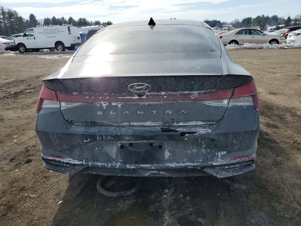 2021 Hyundai Elantra მანქანა იყიდება აუქციონზე, vin: KMHLS4AG3MU105216, აუქციონის ნომერი: 76813755