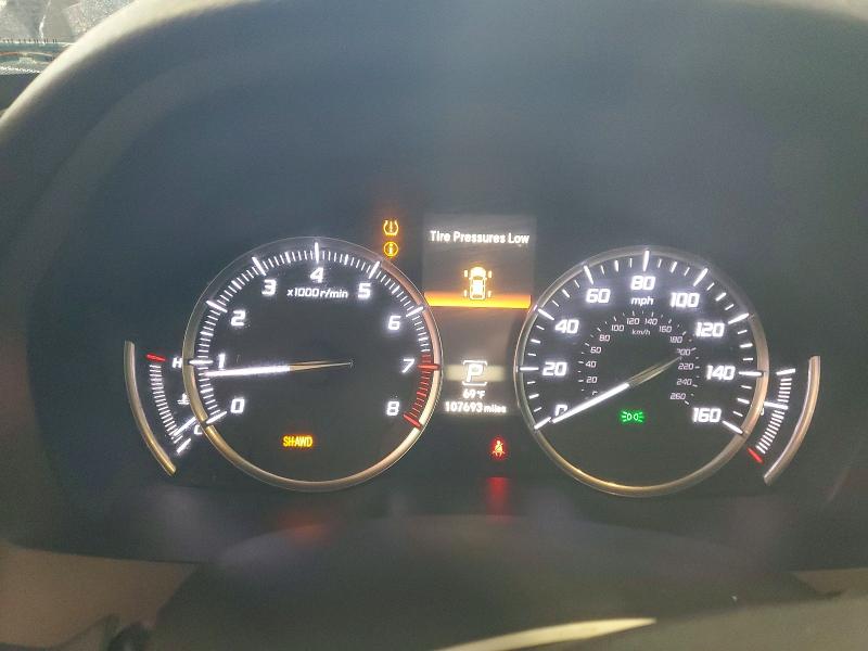 76069635 :رقم المزاد ، 5J8YD4H56KL033571 vin ، 2019 Acura Mdx مزاد بيع