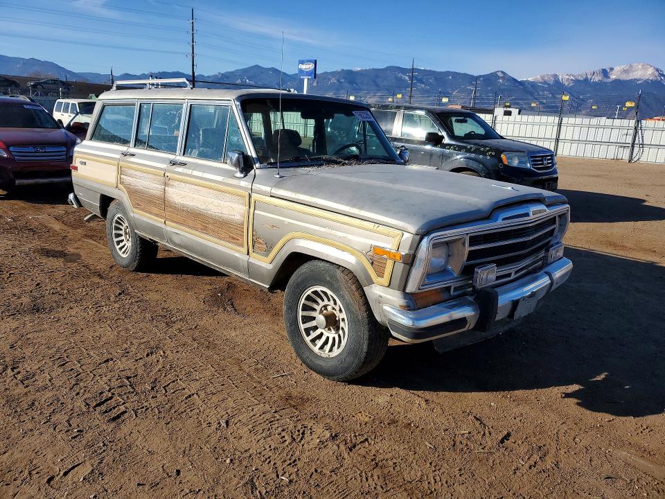 1987 Jeep Grand Wagoneer მანქანა იყიდება აუქციონზე, vin: 1JCNJ15UXHT006109, აუქციონის ნომერი: 76623265
