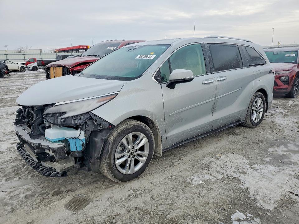 2025 Toyota Sienna მანქანა იყიდება აუქციონზე, vin: 5TDZSKFCXSS196236, აუქციონის ნომერი: 75249445