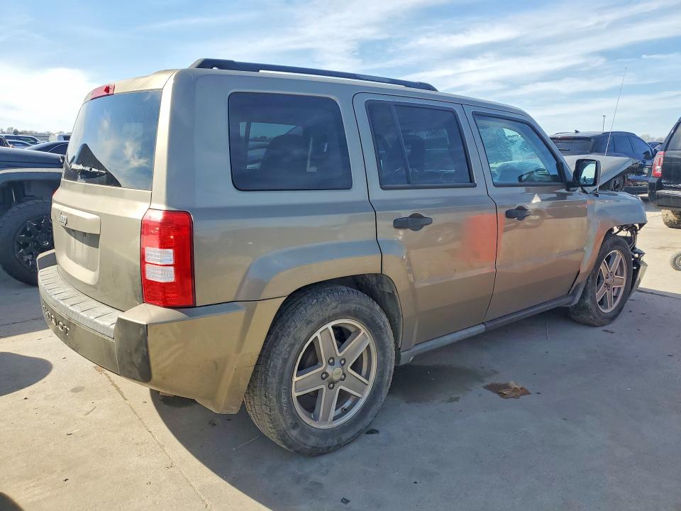 2008 Jeep Patriot მანქანა იყიდება აუქციონზე, vin: 1J8FT28W98D711991, აუქციონის ნომერი: 50178046