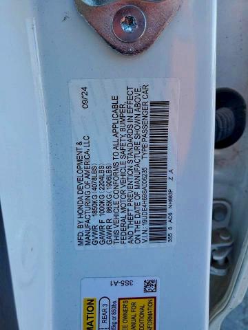 79477995 :رقم المزاد ، 19UDE4H69SA006235 vin ، 2025 Acura Integra مزاد بيع