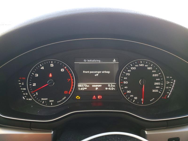 2018 Audi A4 მანქანა იყიდება აუქციონზე, vin: WAUANAF43JN008570, აუქციონის ნომერი: 75392675