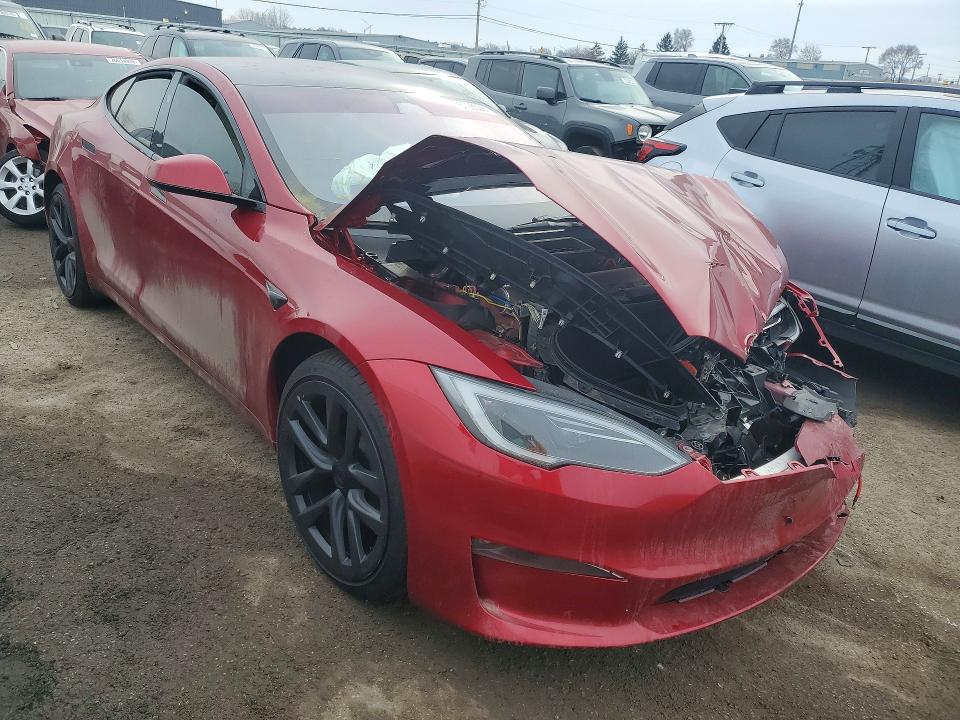 Продажа на аукционе авто 2025 Tesla Model S, vin: 5YJSA1E56SF549822, номер лота: 76798535