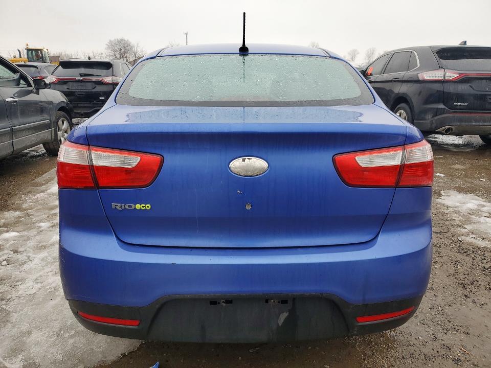 2013 Kia Rio მანქანა იყიდება აუქციონზე, vin: KNADM4A38D6281616, აუქციონის ნომერი: 76482095