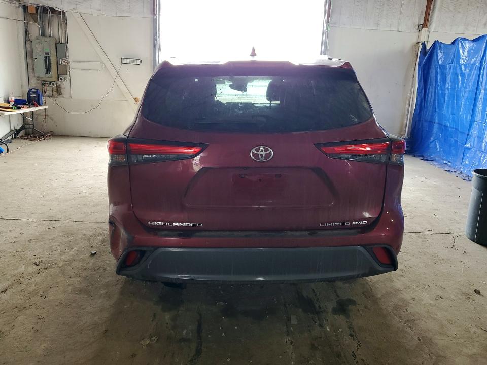 77505725 :رقم المزاد ، 5TDDZRBHXLS055202 vin ، 2020 Toyota Highlander مزاد بيع
