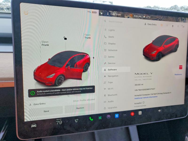 77483425 :رقم المزاد ، 7SAYGDEE9RF071337 vin ، 2024 Tesla Model Y مزاد بيع