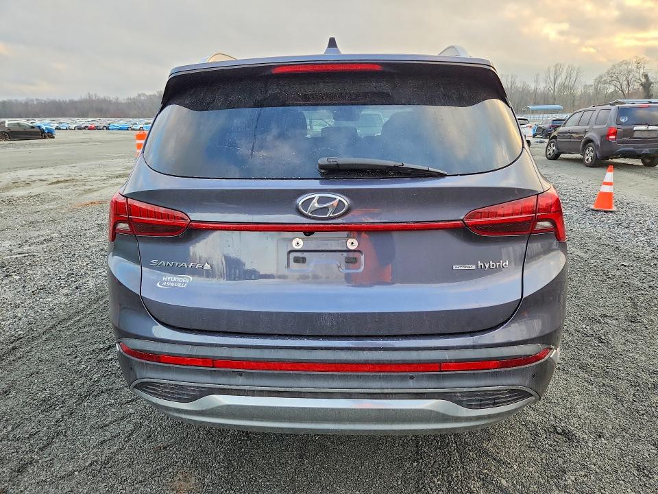2021 Hyundai Santa Fe Hybrid მანქანა იყიდება აუქციონზე, vin: KM8S5DA17MU008728, აუქციონის ნომერი: 78772665