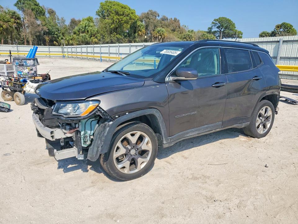 Auction sale of the 2021 Jeep Compass, vin: 3C4NJDCB3MT605095, lot number: 78505405