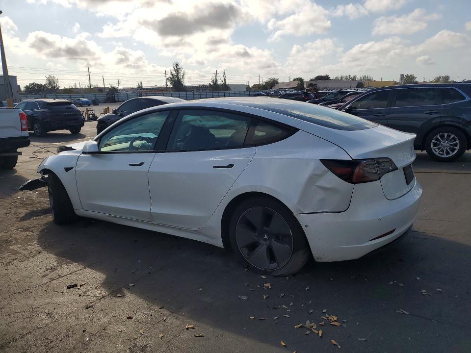 78109685 :رقم المزاد ، 5YJ3E1EA9MF854725 vin ، 2021 Tesla Model 3 مزاد بيع