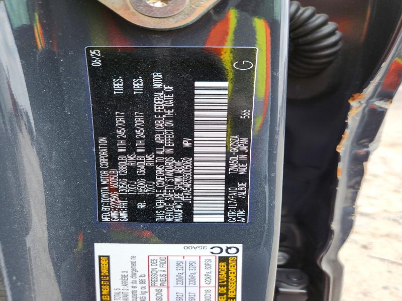 79191735 :رقم المزاد ، JTEVA5AR3S5005062 vin ، 2025 Toyota 4runner مزاد بيع