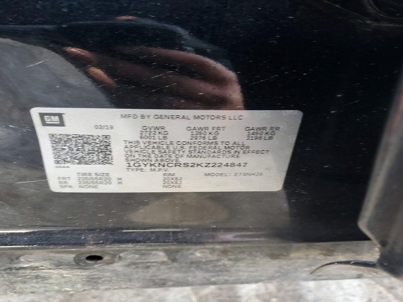 Продажа на аукционе авто 2019 Cadillac Xt5, vin: 1GYKNCRS2KZ224847, номер лота: 76108115