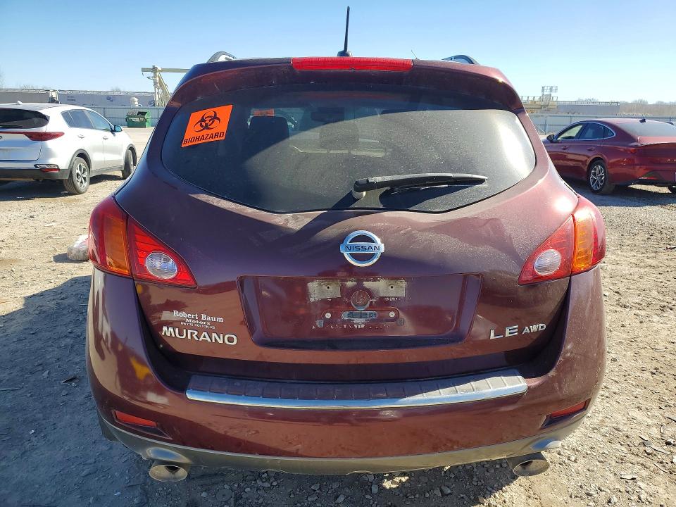 78051965 :رقم المزاد ، JN8AZ1MW6AW133847 vin ، 2010 Nissan Murano مزاد بيع