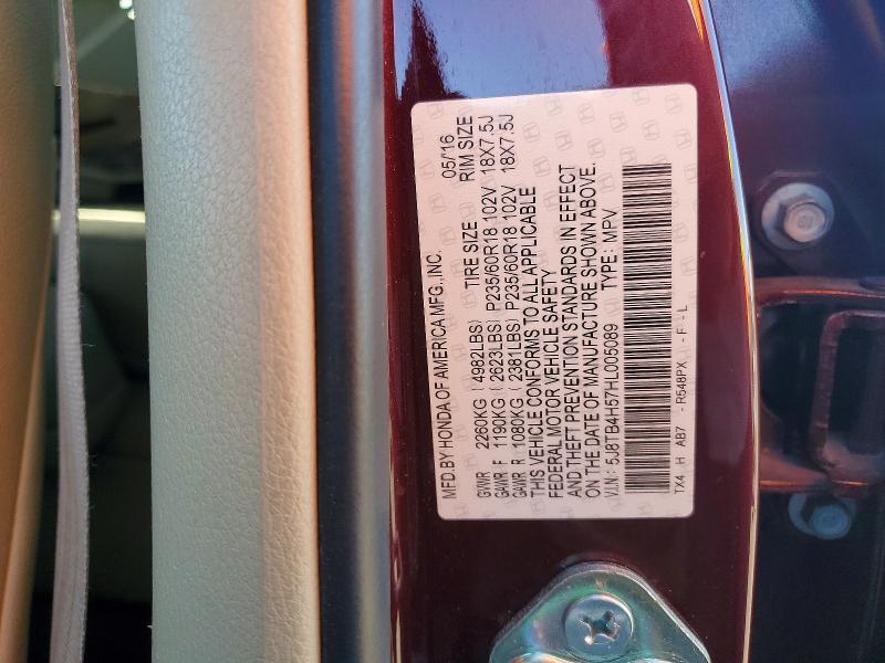 Aukcja sprzedaży 2017 Acura Rdx, vin: 5J8TB4H57HL005089, numer aukcji: 73759655