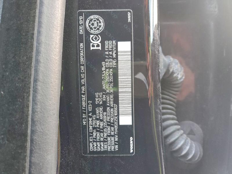 Продажа на аукционе авто 2014 Volvo Xc90, vin: YV4952CZ5E1695637, номер лота: 75925115