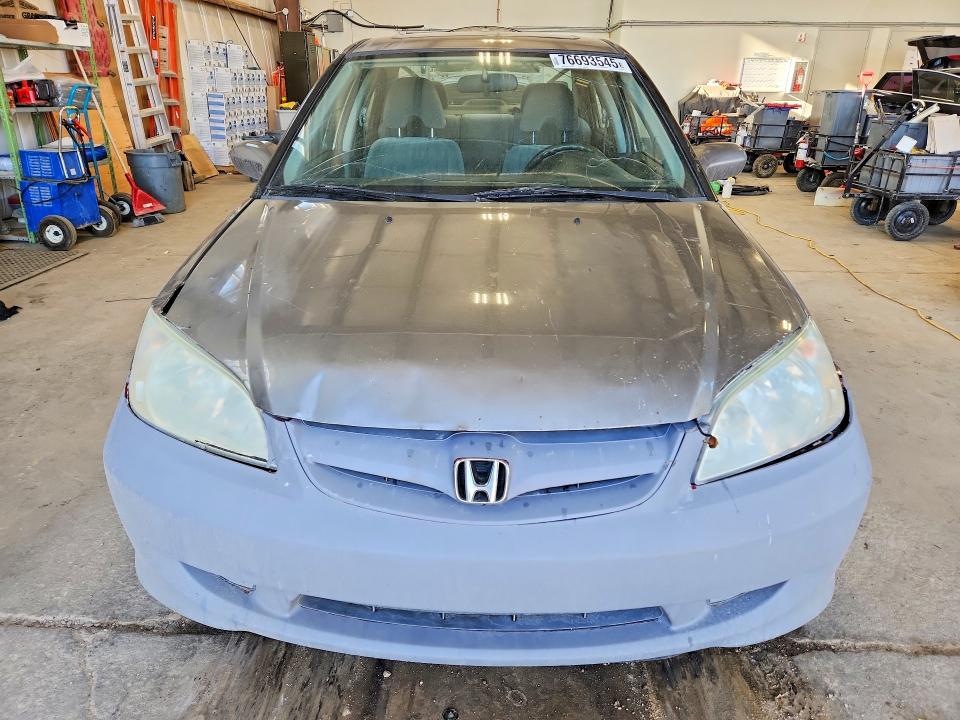 Продаж на аукціоні авто 2005 Honda Civic, vin: 2HGES16695H004120, номер лоту: 76693545